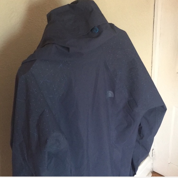 North Face Stormy Trail Jacket - Shady Blue - Med - Picture 7 of 8